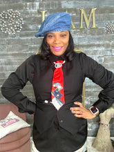 Load image into Gallery viewer, The Denim Royalty Patchwork Tie