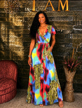 Load image into Gallery viewer, Color Me Fearless Maxi Dress