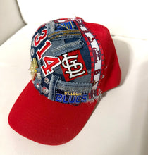 Load image into Gallery viewer, St. Louis Royalty Denim Hat — Product Description