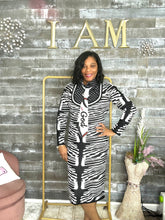 Load image into Gallery viewer, The Zebra Confidence Dress
