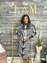 Load image into Gallery viewer, The Zebra Confidence Dress