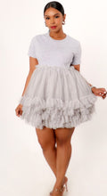Load image into Gallery viewer, Cloud Nine Tulle Mini Dress

