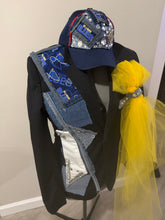 Load image into Gallery viewer, “Golden Legacy Blues Couture Blazer”
