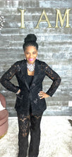 Load image into Gallery viewer, Ms. Beauty Black Sequin Suit
