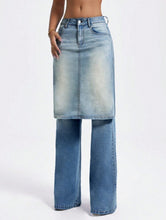 Load image into Gallery viewer, Ms. Denim mix Jeans
