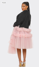 Load image into Gallery viewer, Blush Power Tulle Blazer Dress
