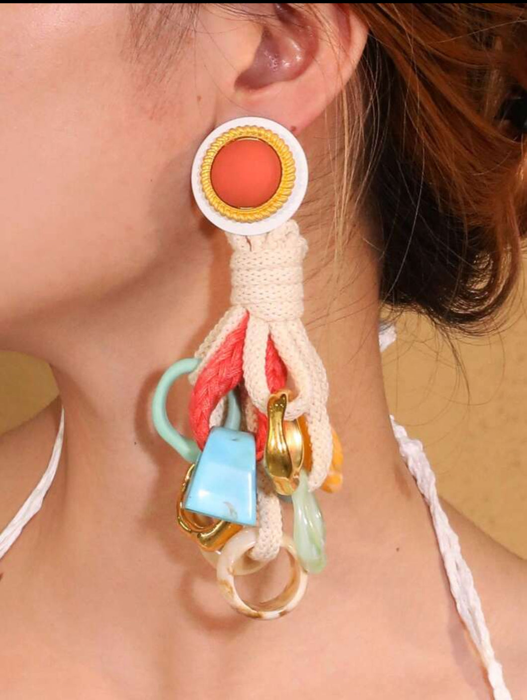 Ms. Charm Rope Earrings