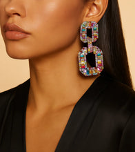 Load image into Gallery viewer, Prism Glam Statement Earrings
