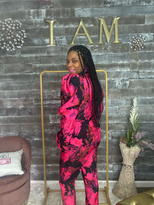 Ms. Spring Flower 2 piece suit