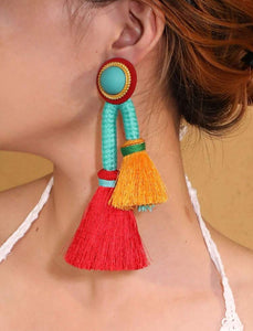 Ms. Spring Tassle Earrings