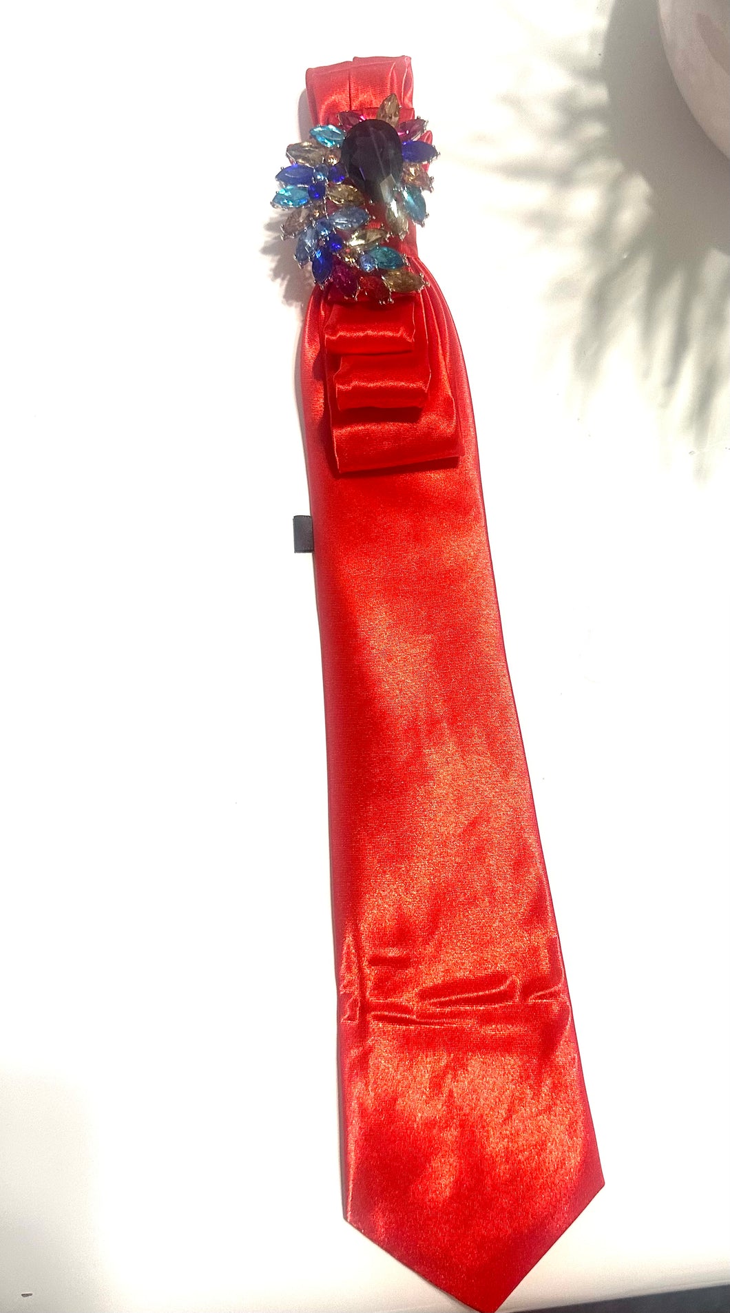 🔥 The Royal Flame Statement Tie Necklace 🔥