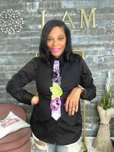 Load image into Gallery viewer, The Garden of Grace Butterfly Tie Necklace
