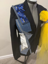 Load image into Gallery viewer, “Golden Legacy Blues Couture Blazer”

