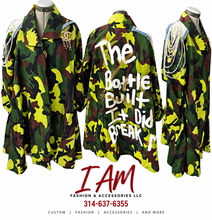 Load image into Gallery viewer, The battle built me it Did Not Break Me Custom Jacket/Dress
