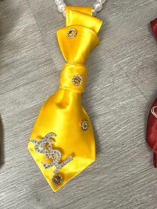 Golden Luxe Tie Necklace