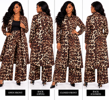Load image into Gallery viewer, “Untamed Elegance” Leopard 2-Piece Set
