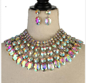 Ms 4 Seasons Necklace & Earring Set