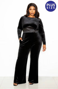 Ms. Fields Midnight Holiday Jumpsuit