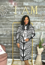 Load image into Gallery viewer, The Zebra Confidence Dress
