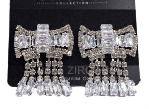 ✨ Diamond Bow Glam Earrings