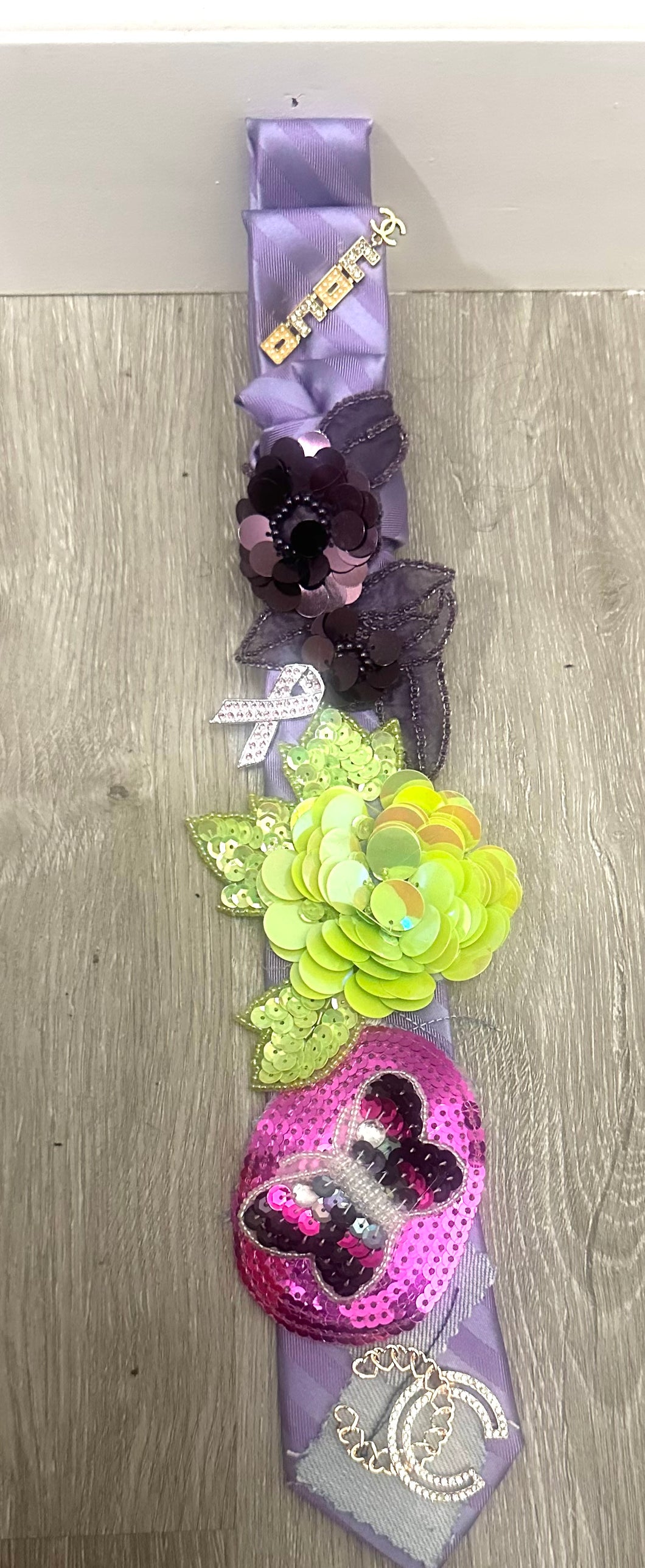 🌸 Custom Radiant Blossom Tie/Necklace 🌸