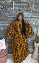 Load image into Gallery viewer, The I AM Royal Kente Majesty Gown
