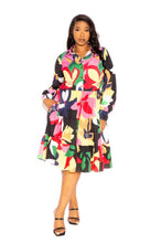 Load image into Gallery viewer, Ms. Spring Flower (curvy girl) Dress
