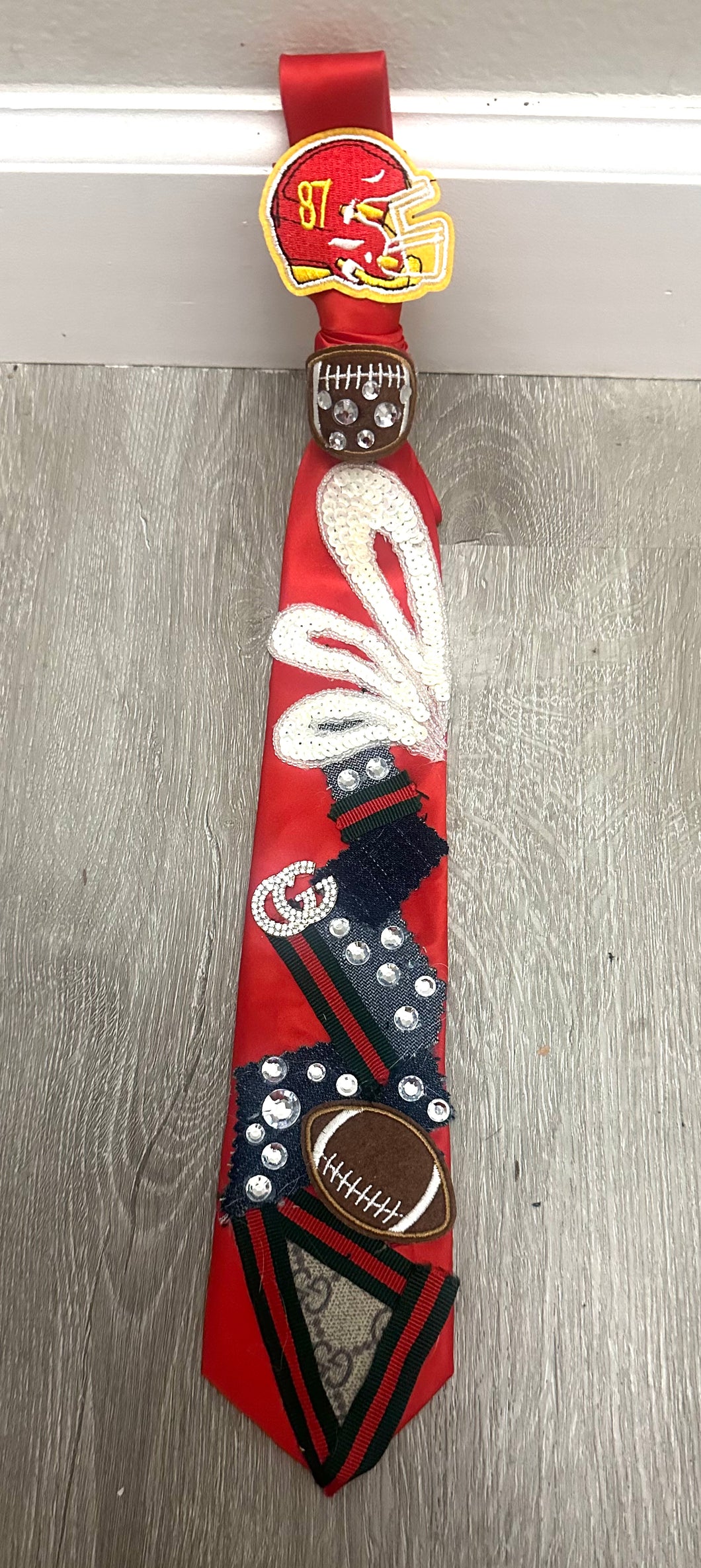 Chiefs Custom Tie/Necklace