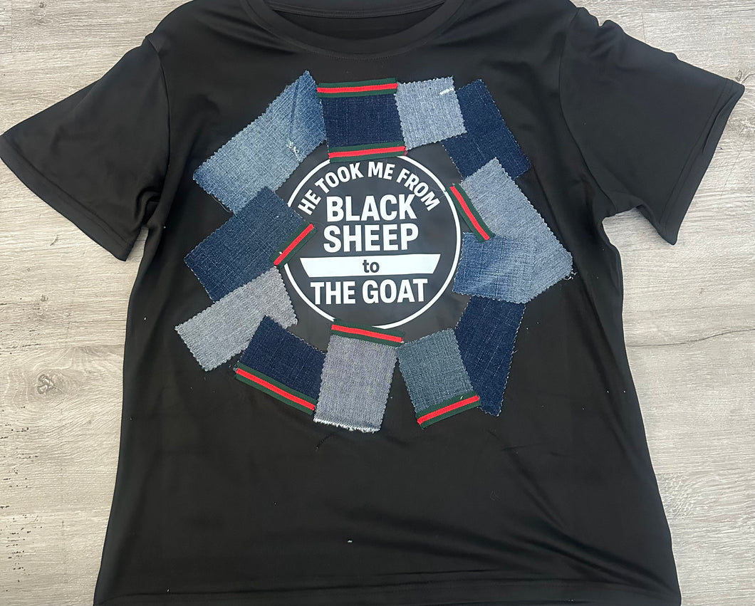 Custom From Black Sheep to GOAT Tee
