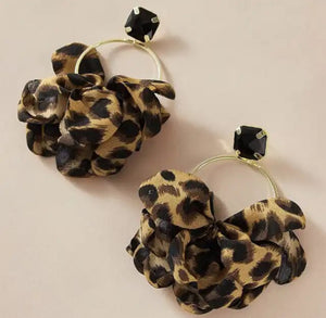 Ms. Lovely Leopard Earrings