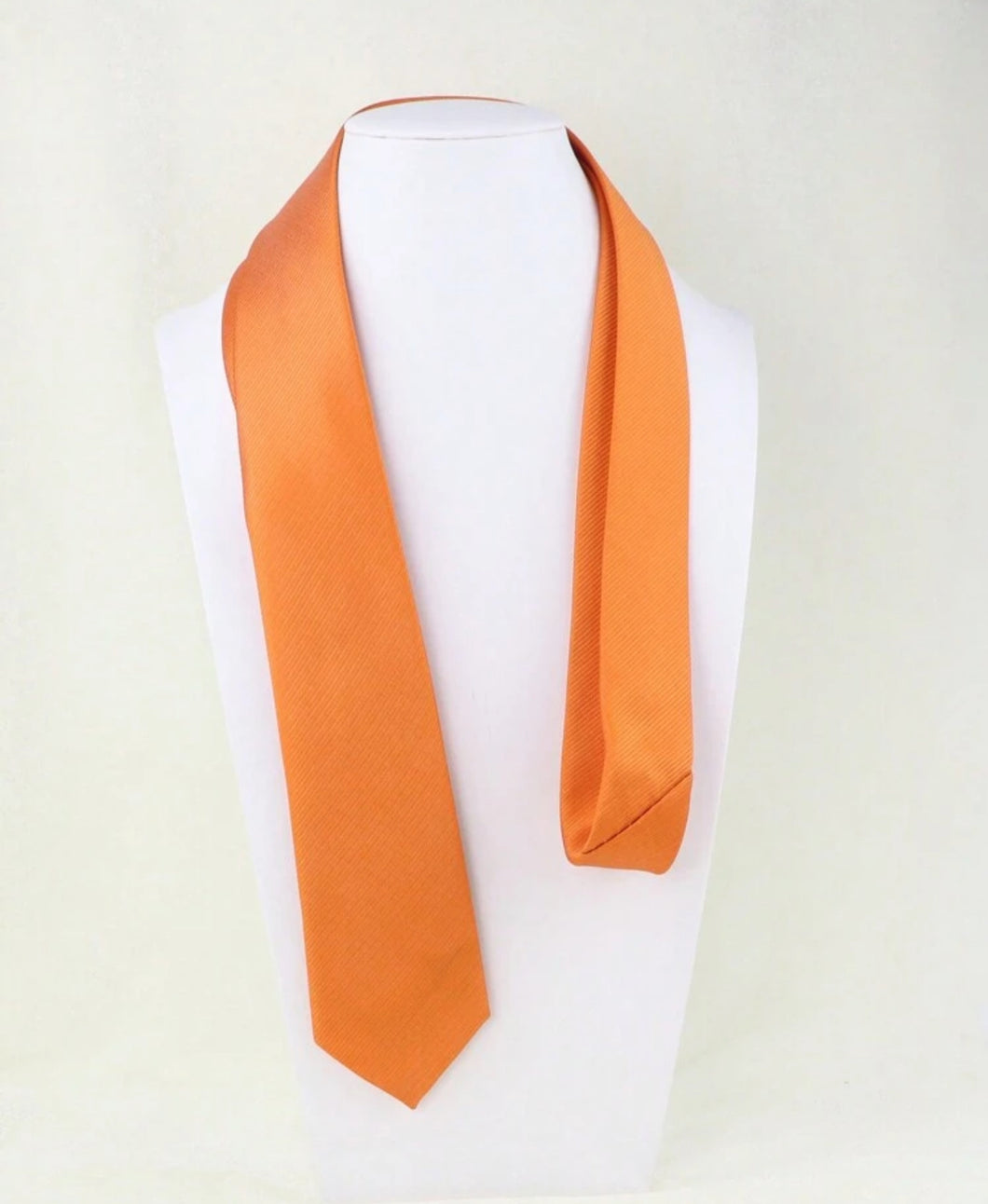 🔥 Bold Citrus Orange Tie/Necklace