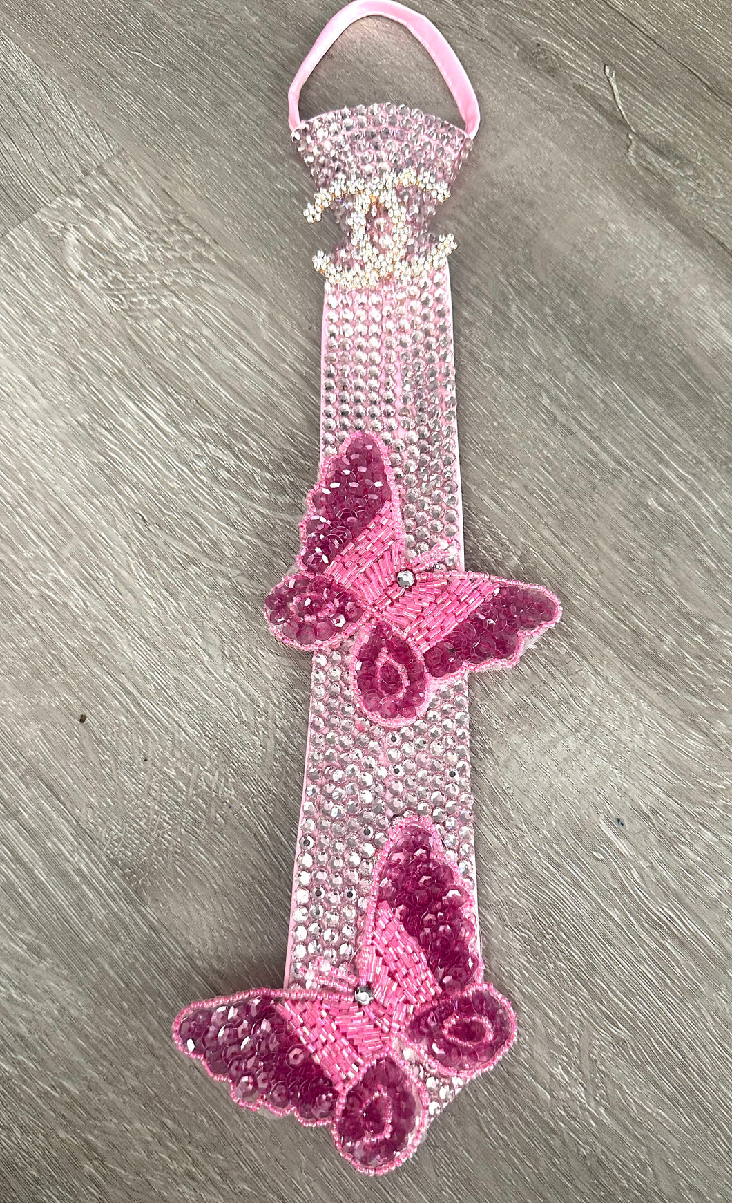 Ms. Butterfly Glam Tie/Necklace