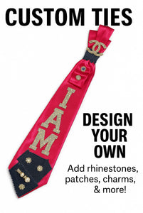 Design your open Tie/Necklace