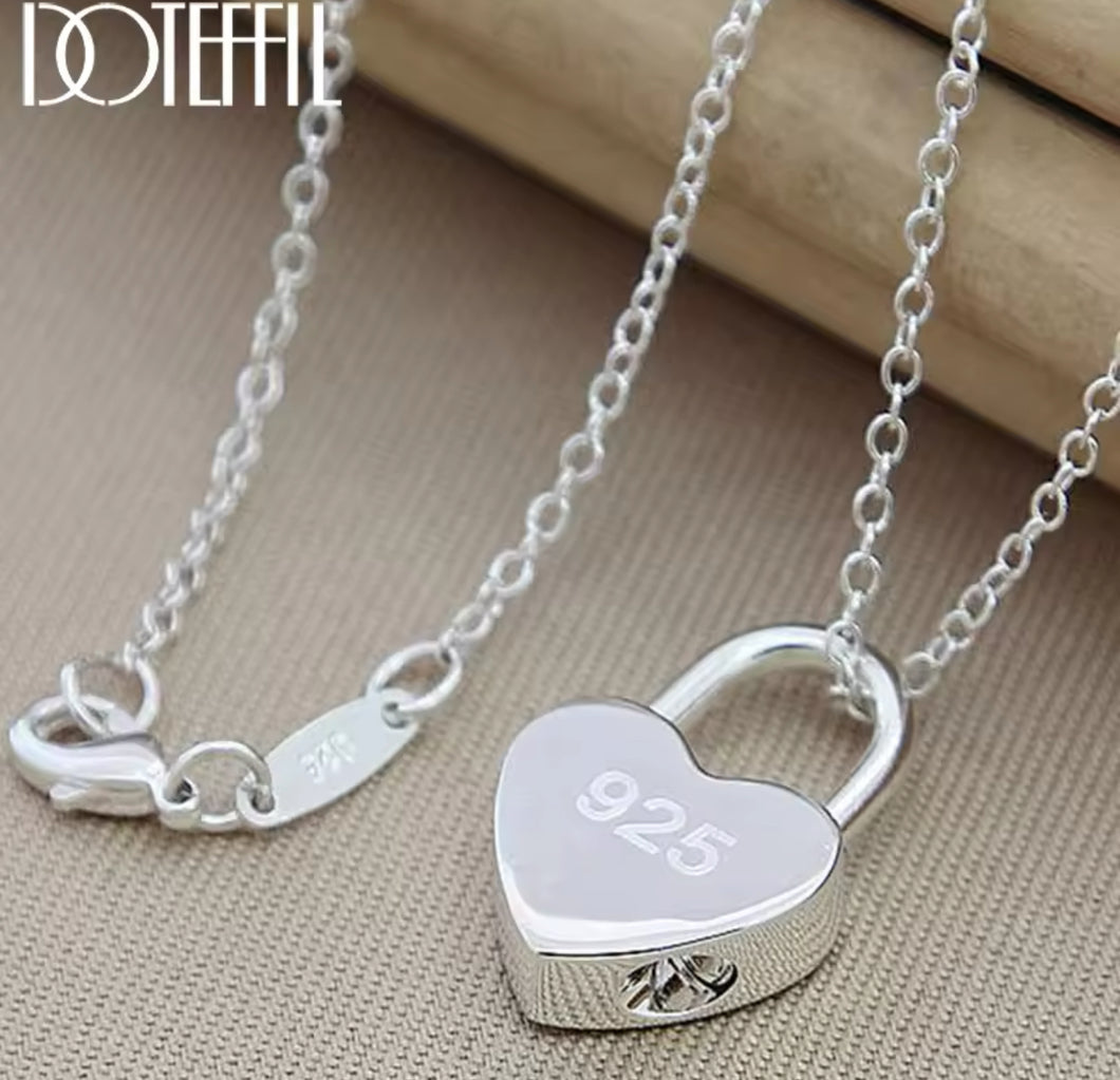Ms. Heart Necklace Locket