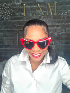 Ms. I AM Loved Shades (Red)