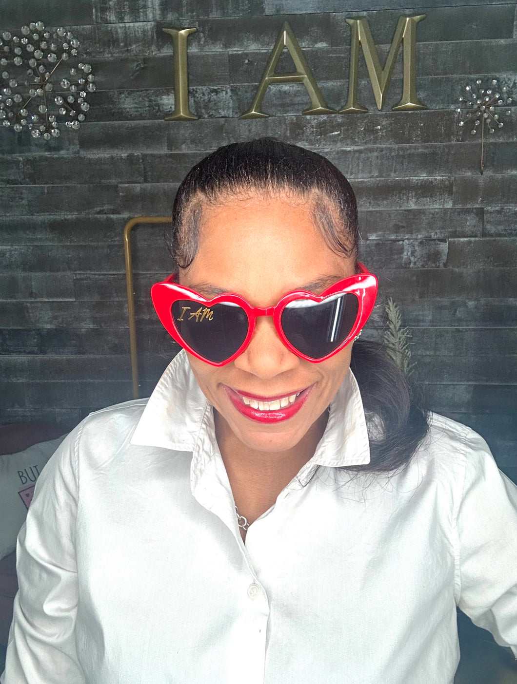 Ms. I AM Loved Shades (Red)