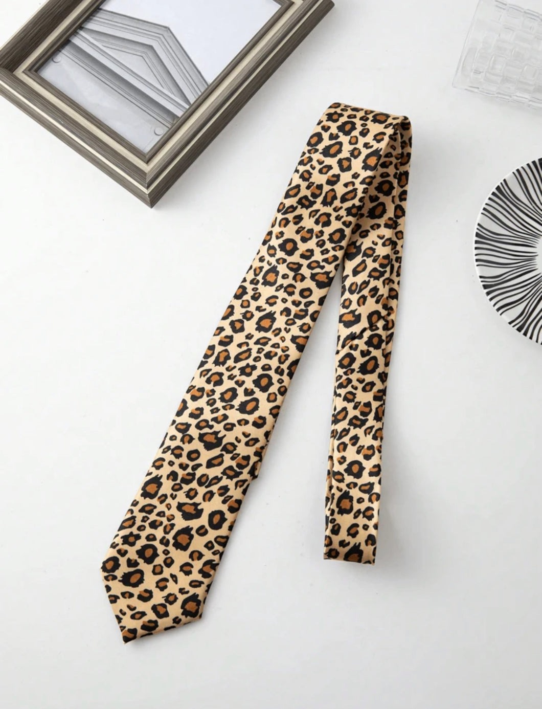 Leopard Luxe Tie/Necklace