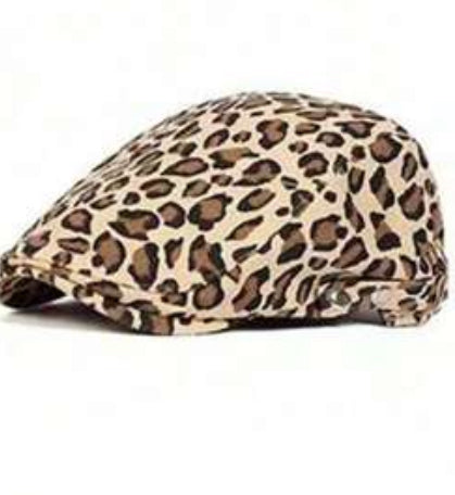 Leopard Print Ivy Hat