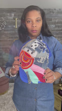 Load and play video in Gallery viewer, 🧢 The Denim Diva Patchwork Hat 🧵✨
