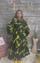 Load and play video in Gallery viewer, Ms. Camo Queen Wrap Dress
