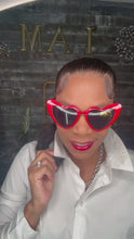 Load and play video in Gallery viewer, Ms. I AM Loved Shades (red)
